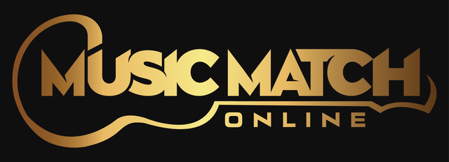 Music Match Online logo design