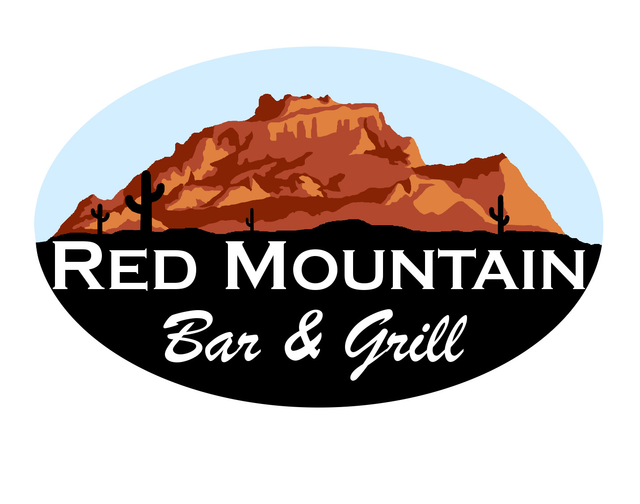 Red Mountain Bar & Grill logo design