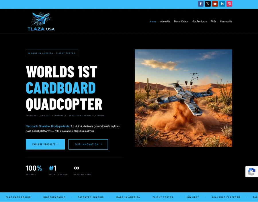 Tlaza USA project screenshot