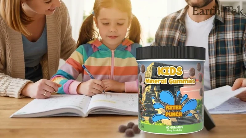 Kids Trace Minerals Made Easy | Earth Tek Fulvic Acid Gummies video preview